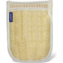 Shopwave Tarafli Doğal Kabak Loofah Eldiveni 12 Adet