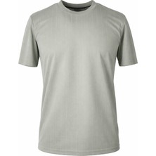 Trender 26YSS9000023 Mint Yeşili Erkek T-Shirt Floresha O Yaka