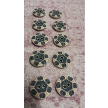 Polyester Düğme 26 Boy 16 mm 10 Adet