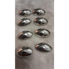 Nıkelmetal Düğme 46 Boy 30 mm 8 Adet