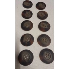 Polyester Dügme 40 Boy 26 mm 10 Adet