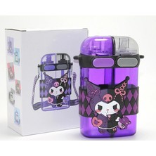 Twin Store Kuromi Figürlü Çift Bölmeli Matara Suluk ALK4715