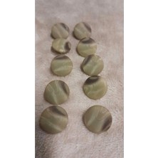 Polyester Düğme 20 Boy 15 mm 10 Adet