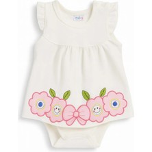 GMG Collection Baby Million Çiçekli Zıbın ve Toka 2' Liş Takım