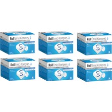 Roll Emici Steril Gaz Kompres 7,5cm x 7,5cm - 6 Kutu - 600 Adet