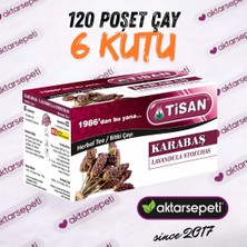 Tisan Karabaş Çayı | 6 Kutu | 120 Poşet Çay