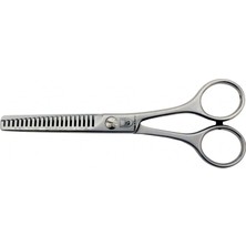 MiraLive Shadow Line 2299 M-549 Metal Saplı Çiftli Ara Makas No: 5,5 Inç / 13,97 cm - Paslanmaz Çelik