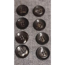 Polyester Düğme 28 Boy 18 mm 8 Adet