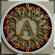 Tiydem Ip Sanatı Dikkat Geliştirici El Becerisi Ileri Seviye Filografi Hazır Seti - A Dizayn