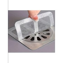 Seç Al Burada 20 Adet Gider Kapatıcı Pislik Tutucu Kendinden Yapışkanlı Banyo Gider Kapağı Çok Amaçlı Bant