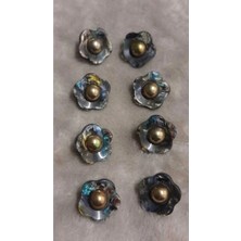 Polyester Düğme 25 Boy 15 mm 8 Adet