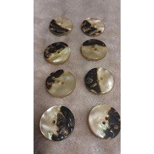 Polyester Düğme 38 Boy 24 mm 8 Adet