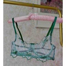 Freya Summer Yeşil Kadın Tül Tanga Külotlu Sütyen Takım