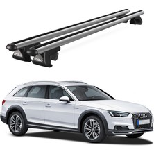 Today Auto Audi A4 Allroad (2016-2024) Uyumlu Gri Ara Atkı Port Bagaj Tavan Barı