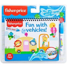 Fisher Price Araçlar Temalı Sihirli Sulu Boyama Kitabı Water Painting