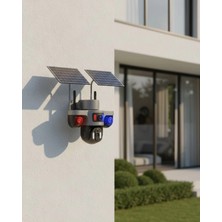 MiraLive Çoklu Lensli 9mp Solar Güvenlik Kamerası 4g Sım Kart Destekli