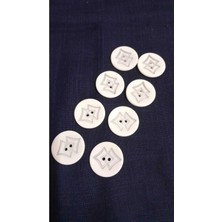 Polyester Dügme 40 Boy 25 mm 8 Adet