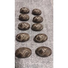 Polyester Düğme 34 Boy 20 mm 10 Adet