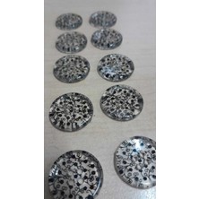 Aksesuar Polyester Düğme 30 Boy 20 mm 10 Adet