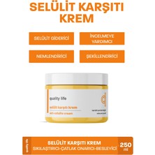 Quality Life Selülit ve Çatlak Karşıtı Giderici Jel Bölgesel Vücut Sıkılaştırıcı Toparlayıcı Krem