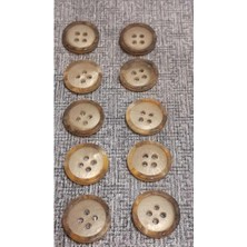 Polyester Düğme 20 Boy 14 mm 10 Adet