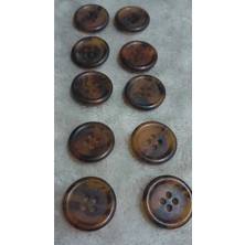 Polyester Düğme 28 Boy 18 mm 10 Adet