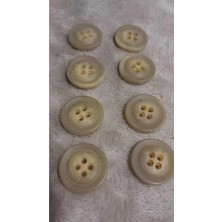Polyester Düğme 35 Boy 20 mm 8 Adet