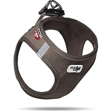 SHC4200 Curli Vest Göğüs Tasması Cord Brown 3xs