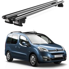 Today Auto Citroen Berlingo (2008-2018) Uyumlu Gri Ara Atkı Port Bagaj Tavan Barı