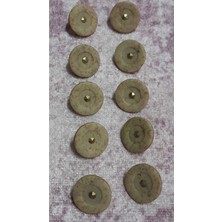 Polyester Düğme 25 Boy 14 mm 10 Adet