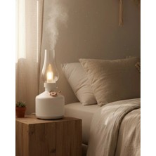 MiraLive Vintage Dekoratif Gaz Lambası Görünümlü Aromaterapi Difüzör 1200 Mah USB Şarjlı