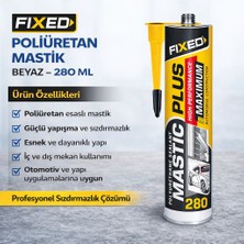 SGSF510G Fıxed Poliüretan Mastik Beyaz 280 ml