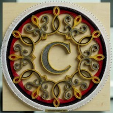 Tiydem Ip Sanatı Dikkat Geliştirici El Becerisi Ileri Seviye Filografi Hazır Seti - C Dizayn