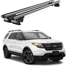 Today Auto Ford Explorer (2011-2019) Uyumlu Gri Ara Atkı Port Bagaj Tavan Barı