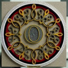 Tiydem Ip Sanatı Dikkat Geliştirici El Becerisi Ileri Seviye Filografi Hazır Seti - O Dizayn