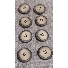 Polyester Düğme 38 Boy 24 mm 8 Adet