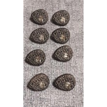 Polyester Taşlı Düğme 25 Boy 18 mm 8 Adet