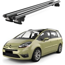 Today Auto Citroen C4 Picasso (2006-2012) Uyumlu Gri Ara Atkı Port Bagaj Tavan Barı