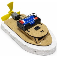 Kidose Çocuklar Için Basit Elektronik Tekne Yapım Kiti | Eğitici ve Eğlenceli Aile Katılım Etkinlik