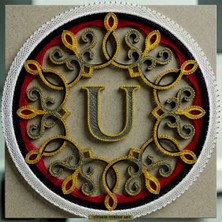 Tiydem Ip Sanatı Dikkat Geliştirici El Becerisi Ileri Seviye Filografi Hazır Seti - U Dizayn