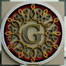 Tiydem Ip Sanatı Dikkat Geliştirici El Becerisi Ileri Seviye Filografi Hazır Seti - G Dizayn