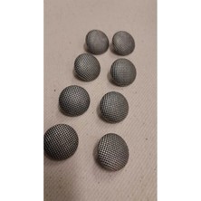 Nikel Kaplama Metal Düğme 20 Boy 14 mm 8 Adet
