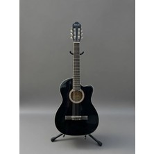Salvador YNK2003 Ceq Elektro Klasik Gitar Kesik Kasa Cutaway Sap Ayarlı Pedli Kılıf Hediye