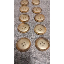Polyester Düğme 30 Boy 20 mm 10 Adet