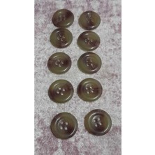 Polyester Düğme 26 Boy 16 mm 10 Adet