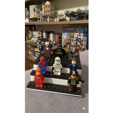 DIGIARTISAN3D LEGO Minifigür Sergileme Standı - 3 Katlı Basamaklı Display