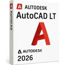 Autodesk AutoCAD LT 2026 (Windows) - 1 PC 1 Yıl Autodesk Serial + Prodcut Key