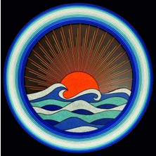 Tiydem Ileri Seviye Filografi Sanat Seti -Denizde Gündoğumu