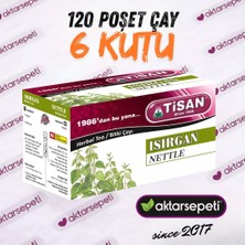 Tisan Isırgan Çayı | 6 Kutu | 120 Poşet Çay