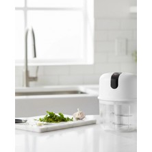MiraLive Şarjlı Mini Sarımsak Doğrayıcı USB Şarjlı 250 ml